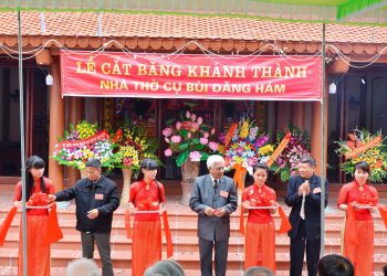 Lễ khánh thành nhà thờ cụ Bùi Đăng Hàm