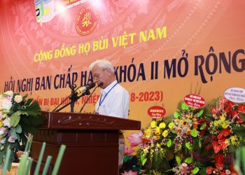 PHÁT BIỂU CỦA ÔNG BÙI XUÂN LƯƠNG TẠI HỘI NGHỊ BAN CHẤP HÀNH LẦN 4 KHÓA II CỘNG HỌ BÙI VIỆT NAM