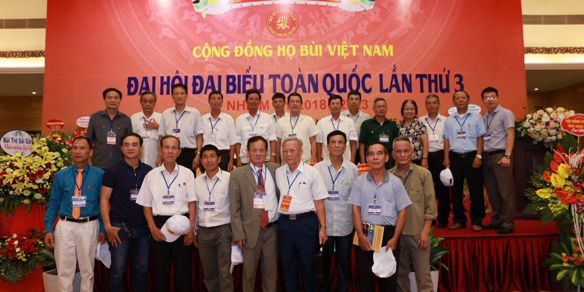 Danh sách Ủy viên Thường trực Hội đồng họ Bùi Việt Nam khóa III nhiệm kỳ 2018 – 2023