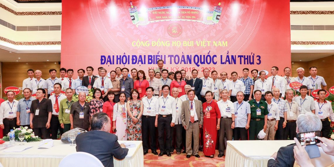 DANH SÁCH ỦY VIÊN HỘI ĐỒNG CỘNG ĐỒNG HỌ BÙI VIỆT NAM KHÓA III (Nhiệm kỳ 2018-2023)